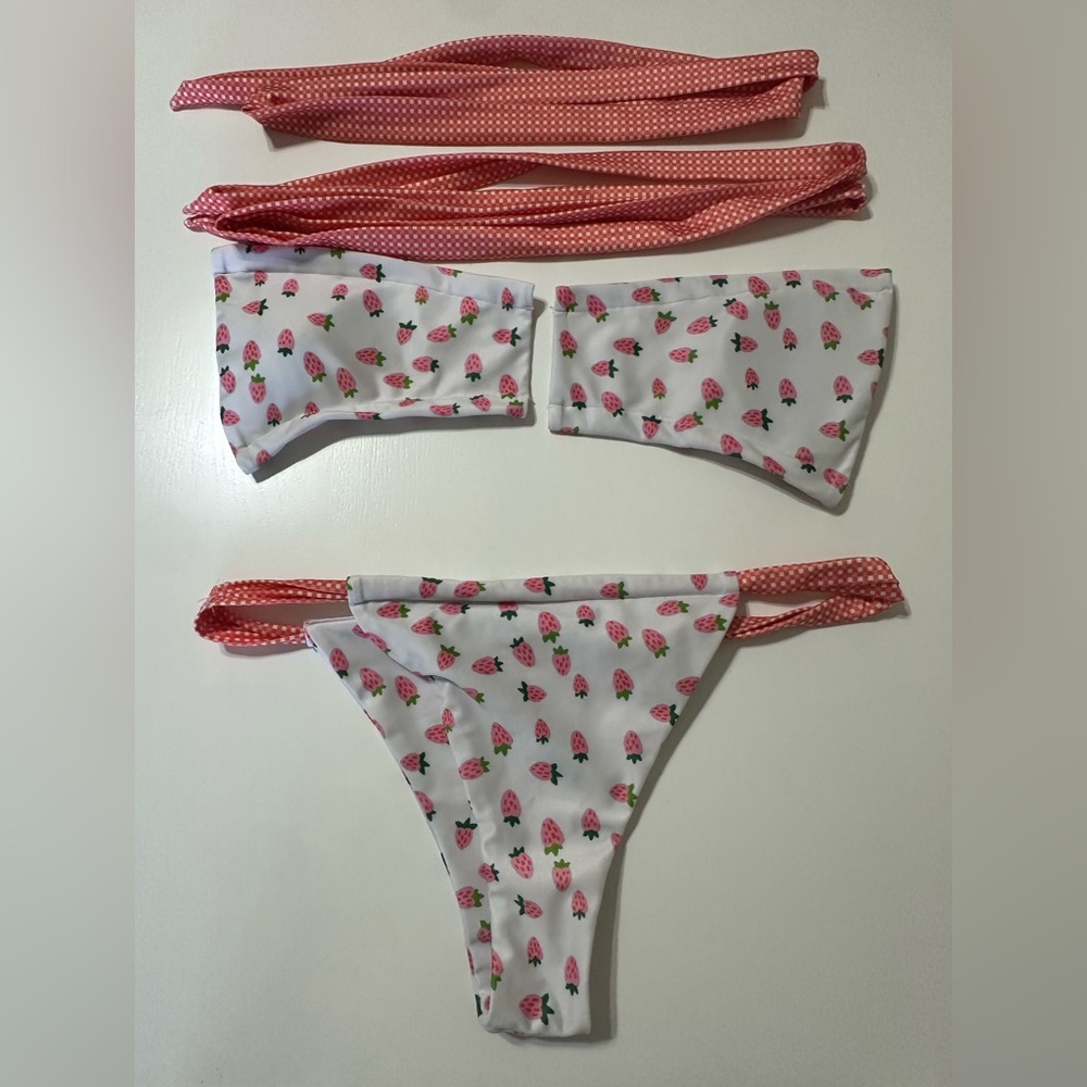 Strawberry Milk Mob Strawbaby Bikini Set